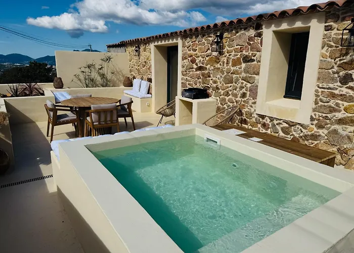 Charmante Maison En Pierre Vue Et Piscine Privee Casa de Férias Cuttoli-Corticchiato