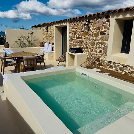 Charmante Maison En Pierre Vue Et Piscine Privee Vakantiehuis Cuttoli-Corticchiato